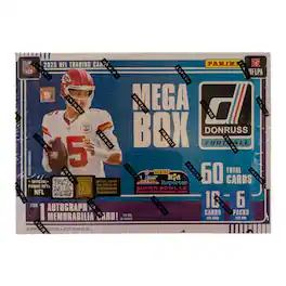 2025 Panini Donruss Football Mega Box (Blue Scope Parallels)