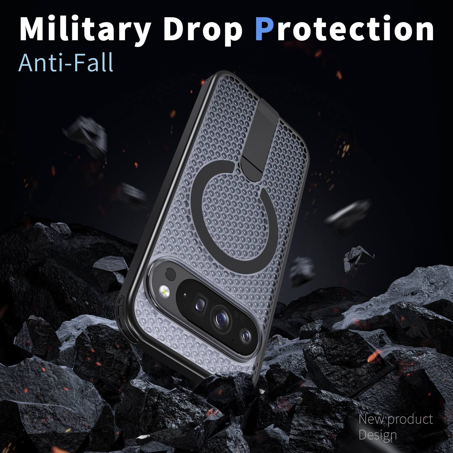 Military Drop Protection  
Anti-Fall  

New product Design
