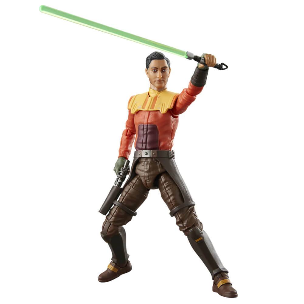 Alt View 2. Hasbro - Hasbro F7029 6 inch Star Wars The Black Series Ezra Bridger (Lothal) Action Figure - Black.