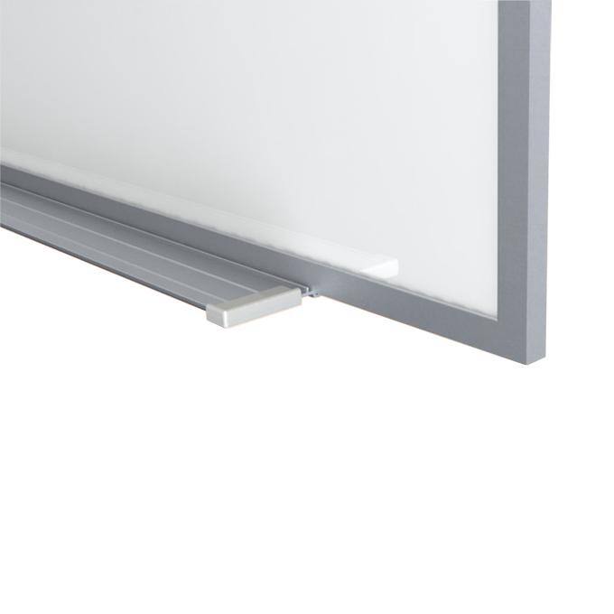 Back. Ghent - Ghent Magnetic Porcelain Whiteboard with Aluminum Frame, 2'H x 3'W.