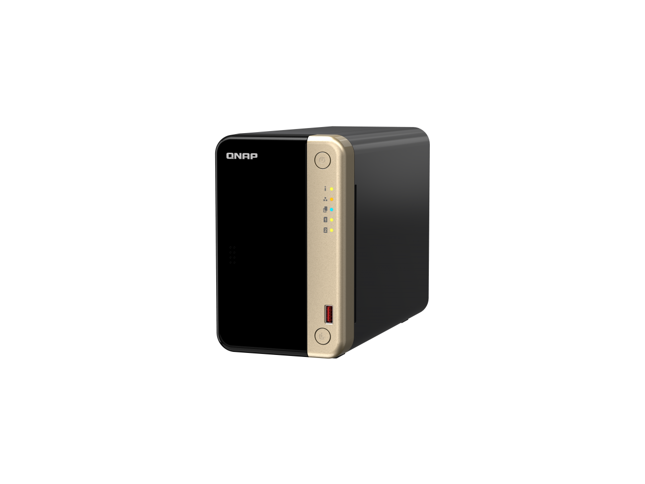 QNAP TS 264 2 Bay NAS, Intel 4C/4T 2.9GHz, 8GB DDR4, 2x 2.5GbE, 2x