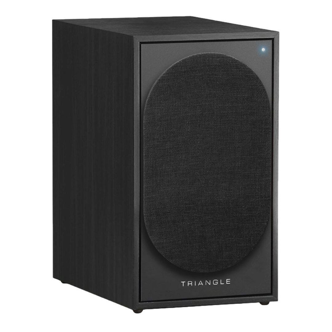 Back. Triangle - Triangle Borea Active Bluetooth Bookshelf Speaker Pair - Black Ash (BR03BT) - Black.
