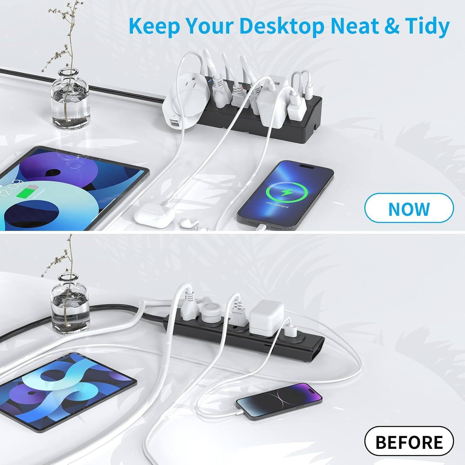Keep Your Desktop Neat & Tidy

NOW

BEFORE