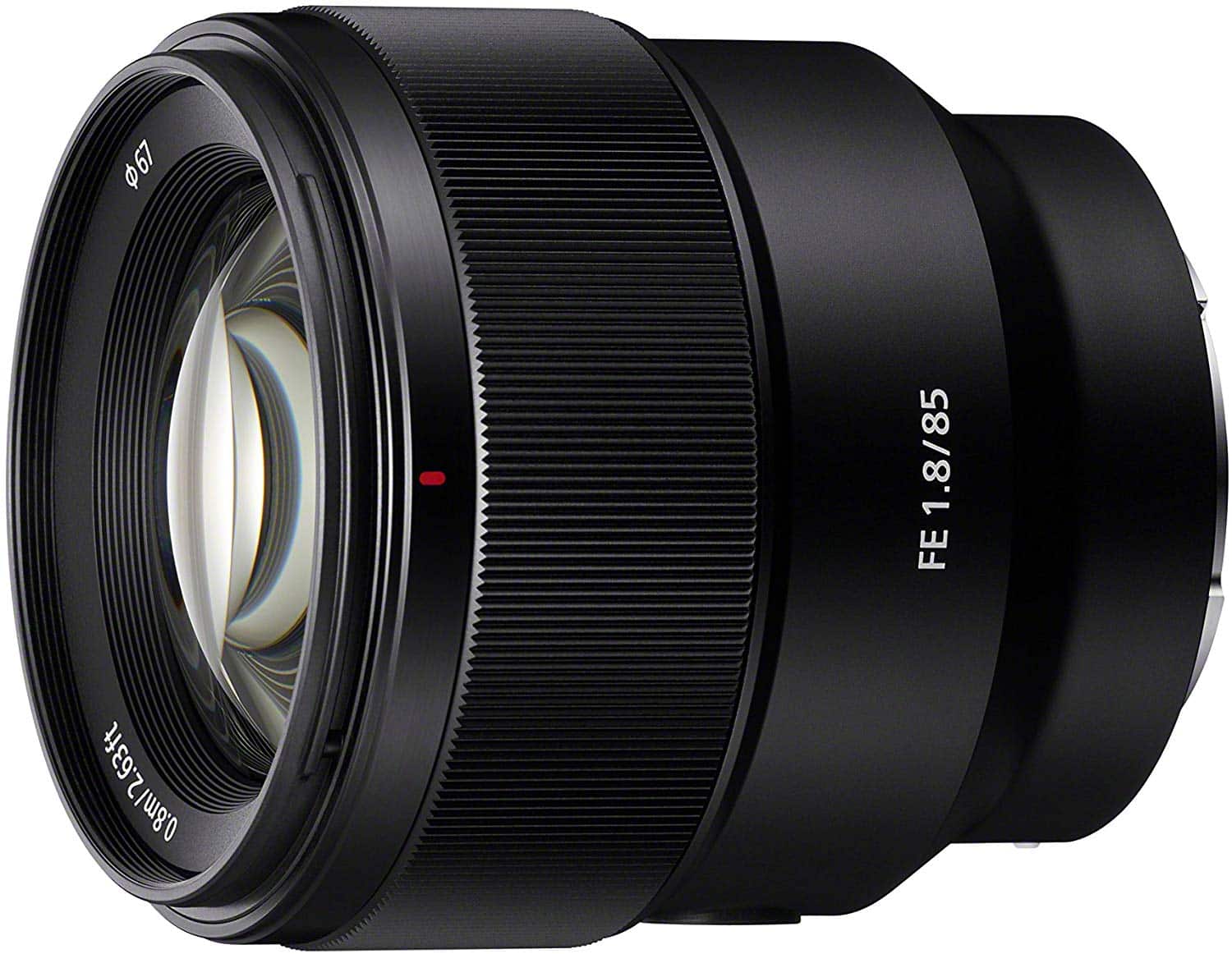 Sony - FE 85mm f/1.8 Lens - International Model (International Model) - Black