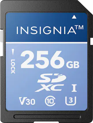 TM INSIGNIA LOCK 256 GB SD XC I V30 10 3