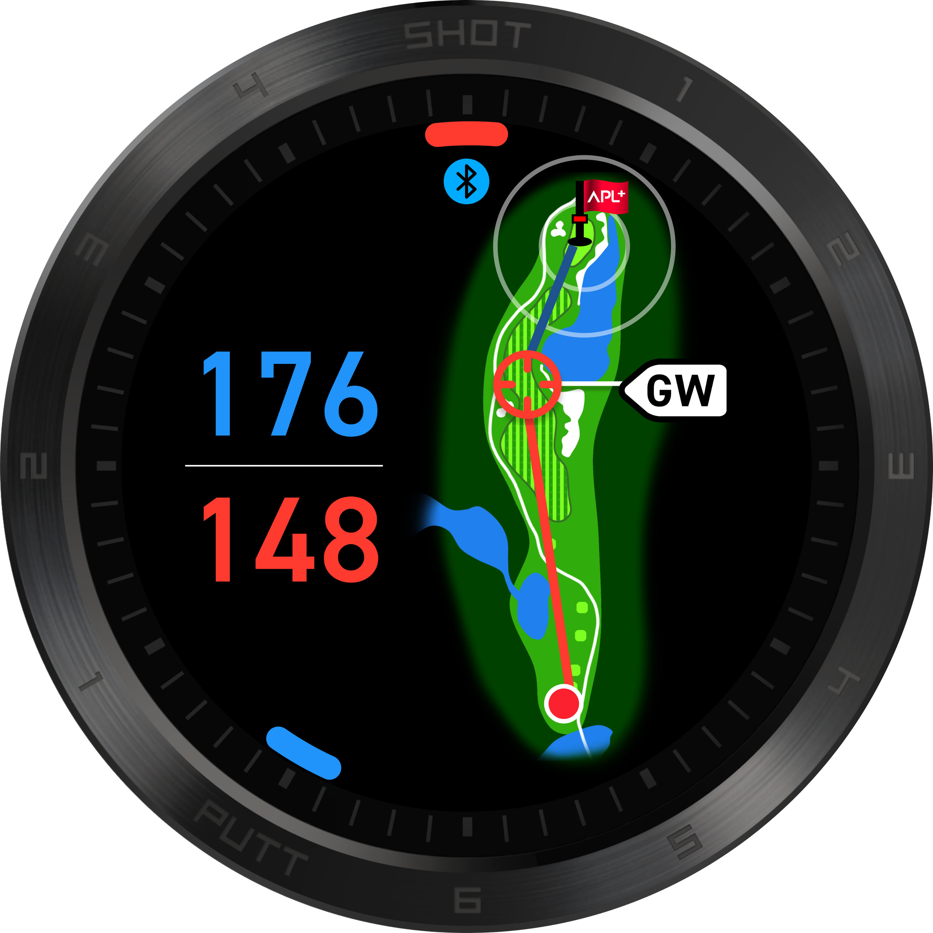 VoiceCaddie T11 Pro Premium GPS Golf Watch Black T11 Pro One Best Buy