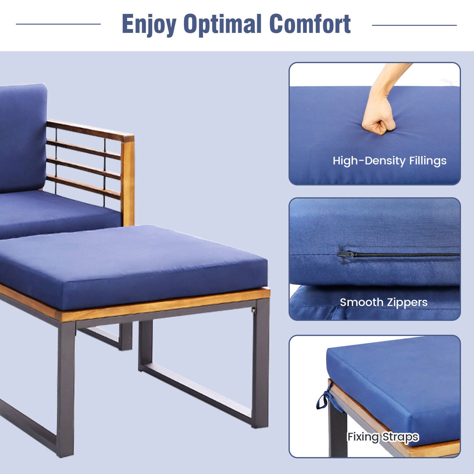 Enjoy Optimal Comfort
High-Density Fillings
Smooth Zippers
Fixing Straps