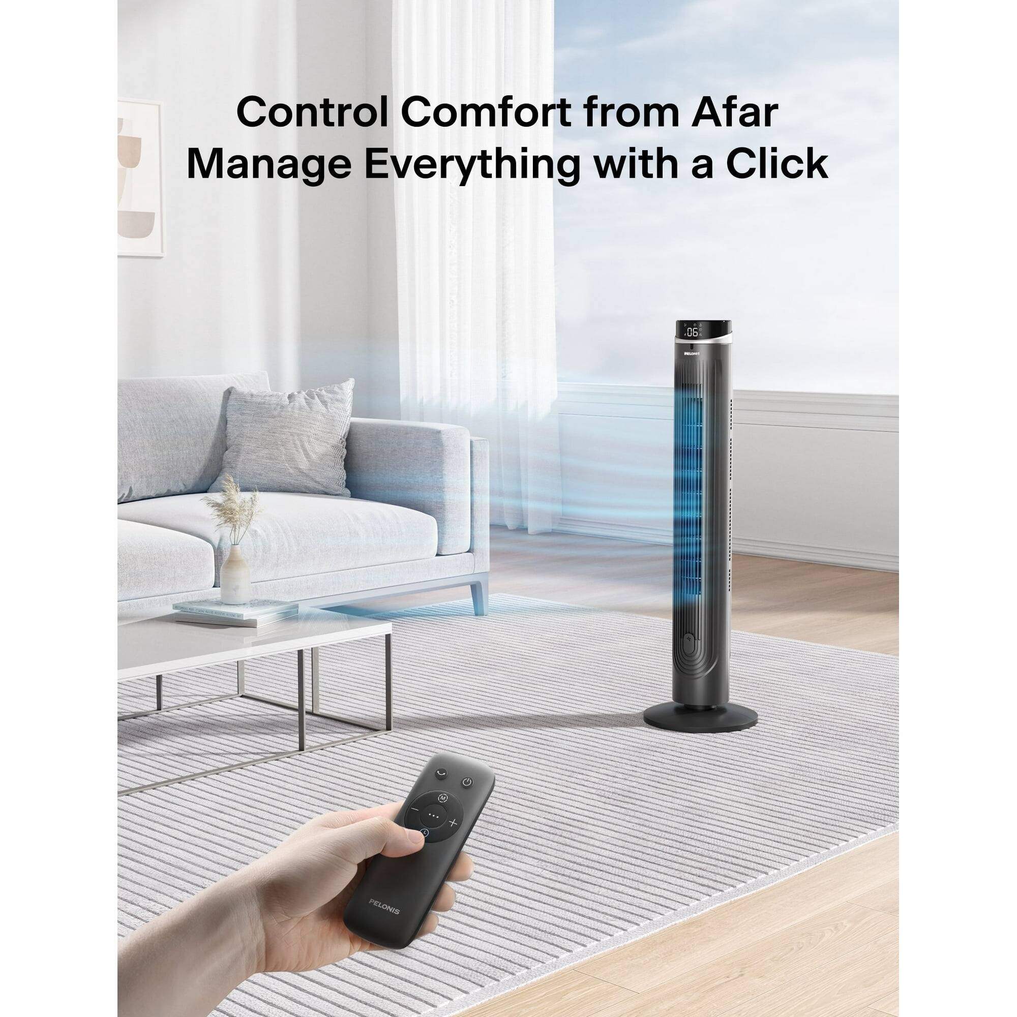 Control Comfort from Afar  
Manage Everything with a Click