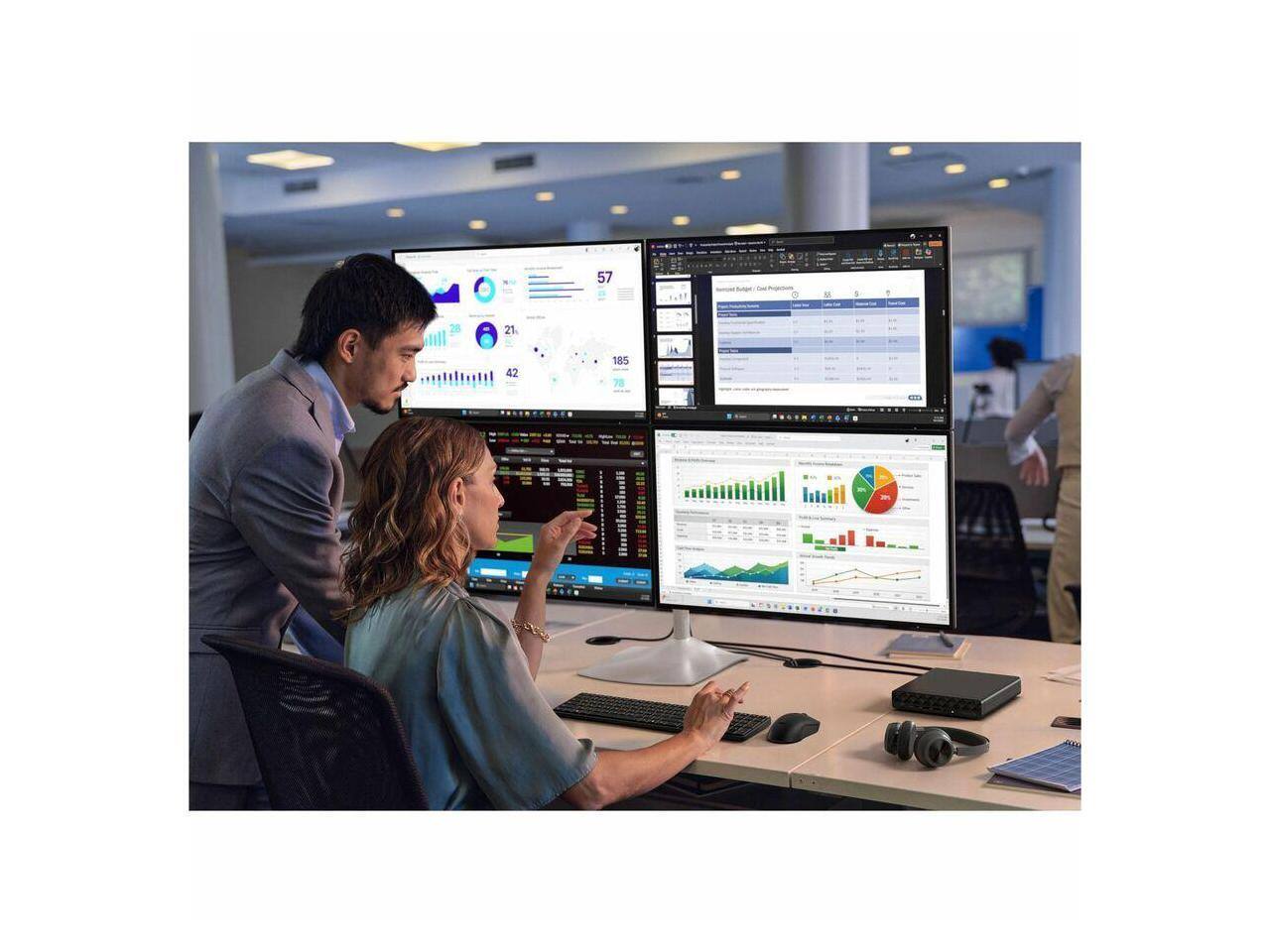 Alt View 5. HP - HP EliteDesk 8 G2i Mini PC, Intel Core Ultra 5 336H, 16GB RAM, 512GB NVMe SSD, Wi-Fi 7, Win 11 Pro - Black.