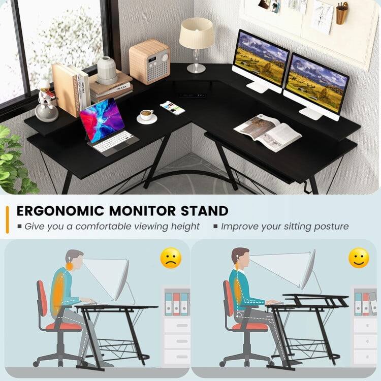 PRADS PRESOS ERGONOMIC MONITOR STAND

- Give you a comfortable viewing height
- Improve your sitting posture