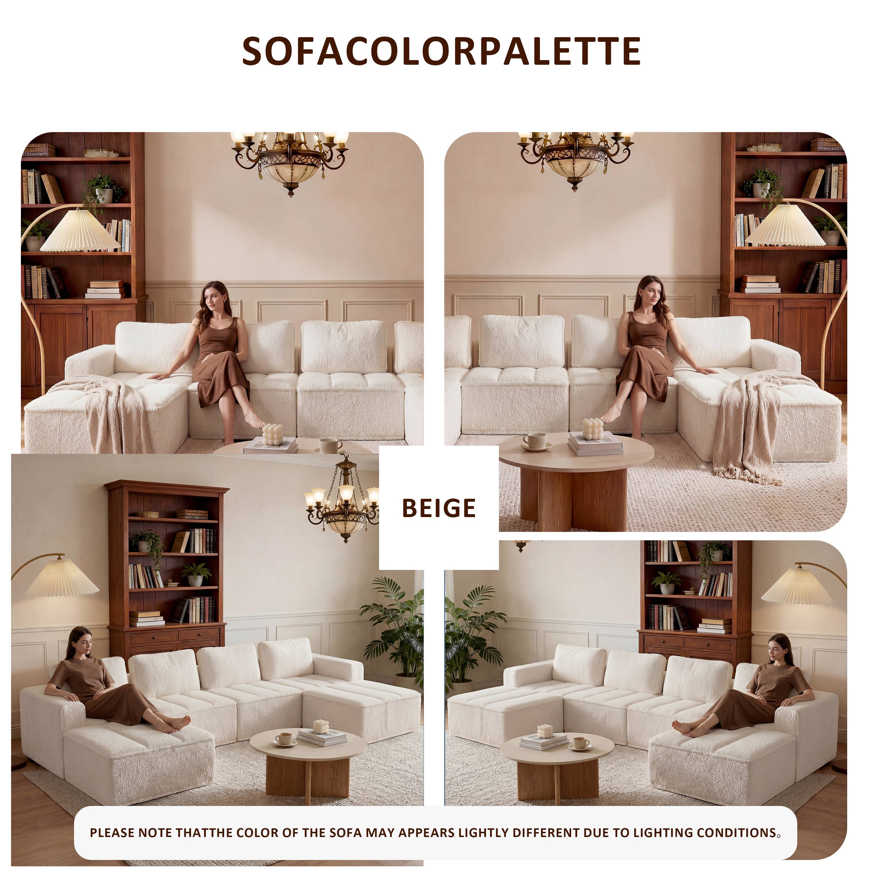 SOFACOLORPALETTE

YORK

BEIGE

PLEASE NOTE THAT THE COLOR OF THE SOFA MAY APPEAR LIGHTLY DIFFERENT DUE TO LIGHTING CONDITIONS.