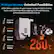 Multiple Nozzles, Unlimited Possibilities
AD5M offers a selection of quick-release nozzles in 0.25mm, 0.4mm, 0.6mm, and 0.8mm diameters, adapting to different filaments, printing speeds, and precision levels.
(Optional) 0.25mm
(Installed) 0.4mm
(Optional) 0.6mm
(Optional) 0.8mm
Max Extruder Temp 280°C