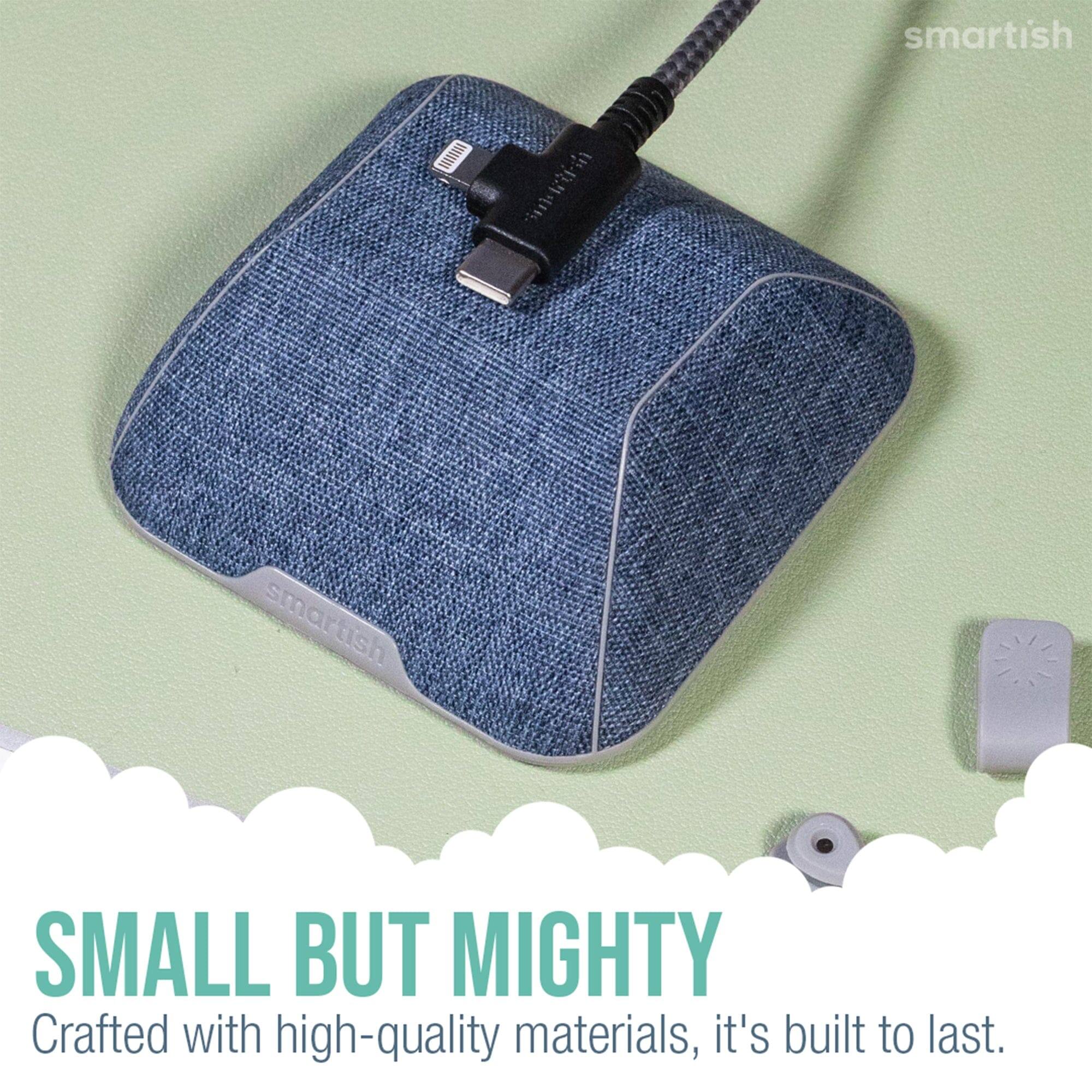 smartish  
TAR  
smartish  
SMALL BUT MIGHTY  
Crafted with high-quality materials, it's built to last.