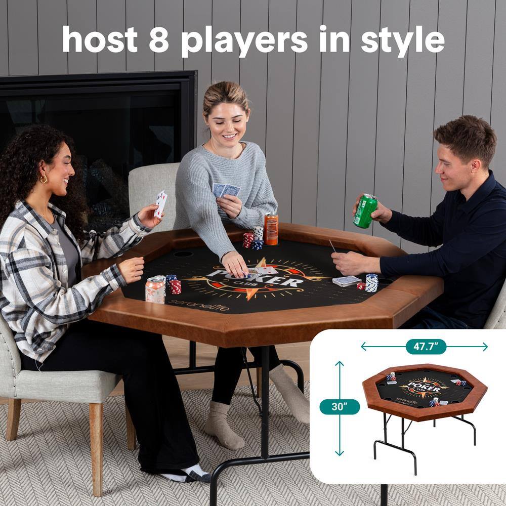 host 8 players in style  
47.7" x 30"