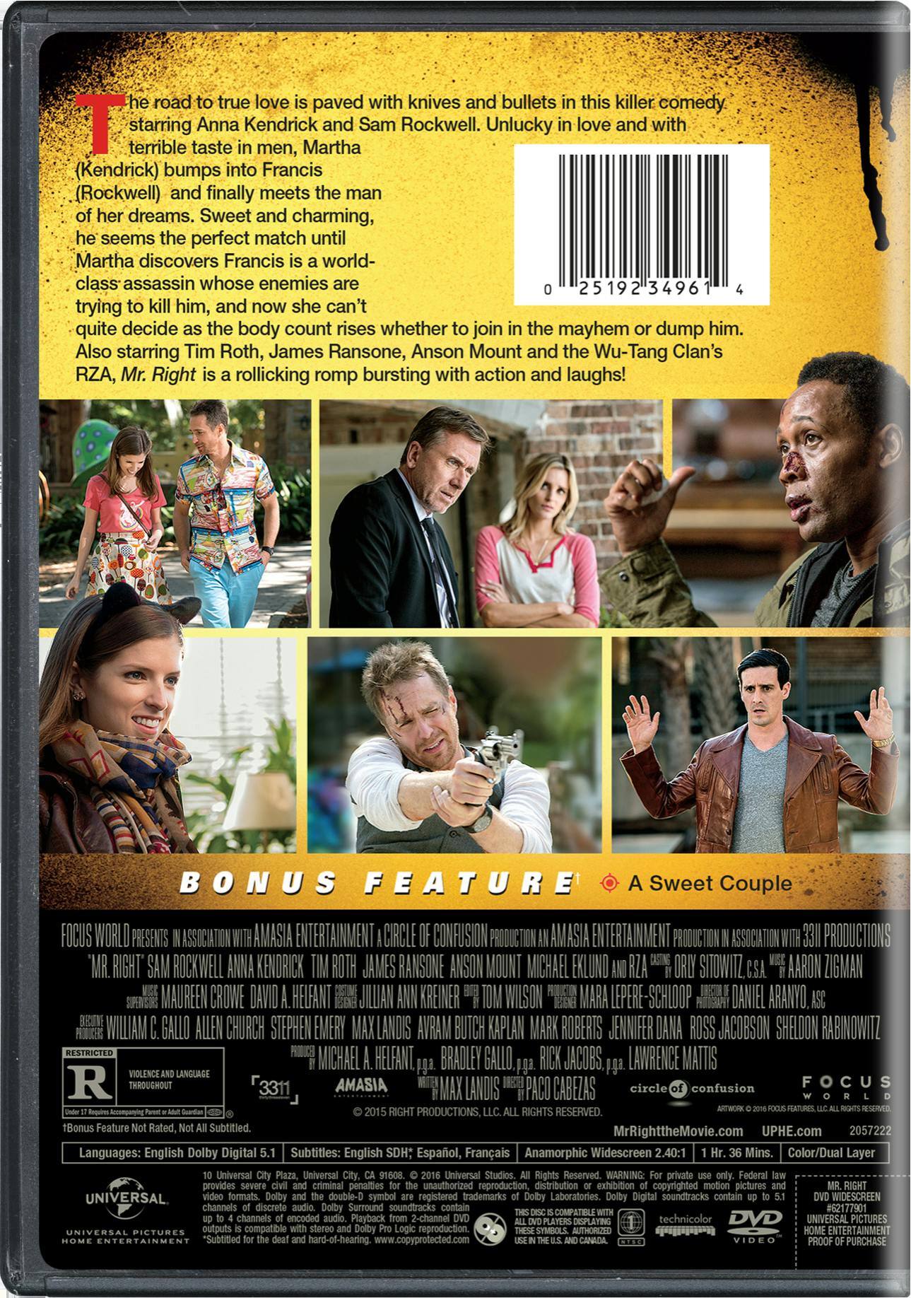 Angle. Mr. Right [DVD].