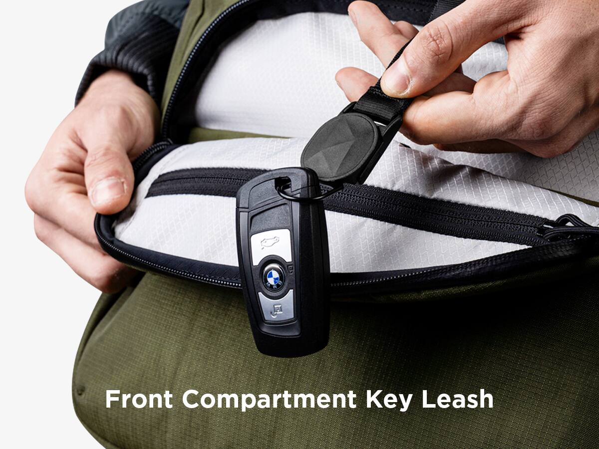 Front Compartment Key Leash