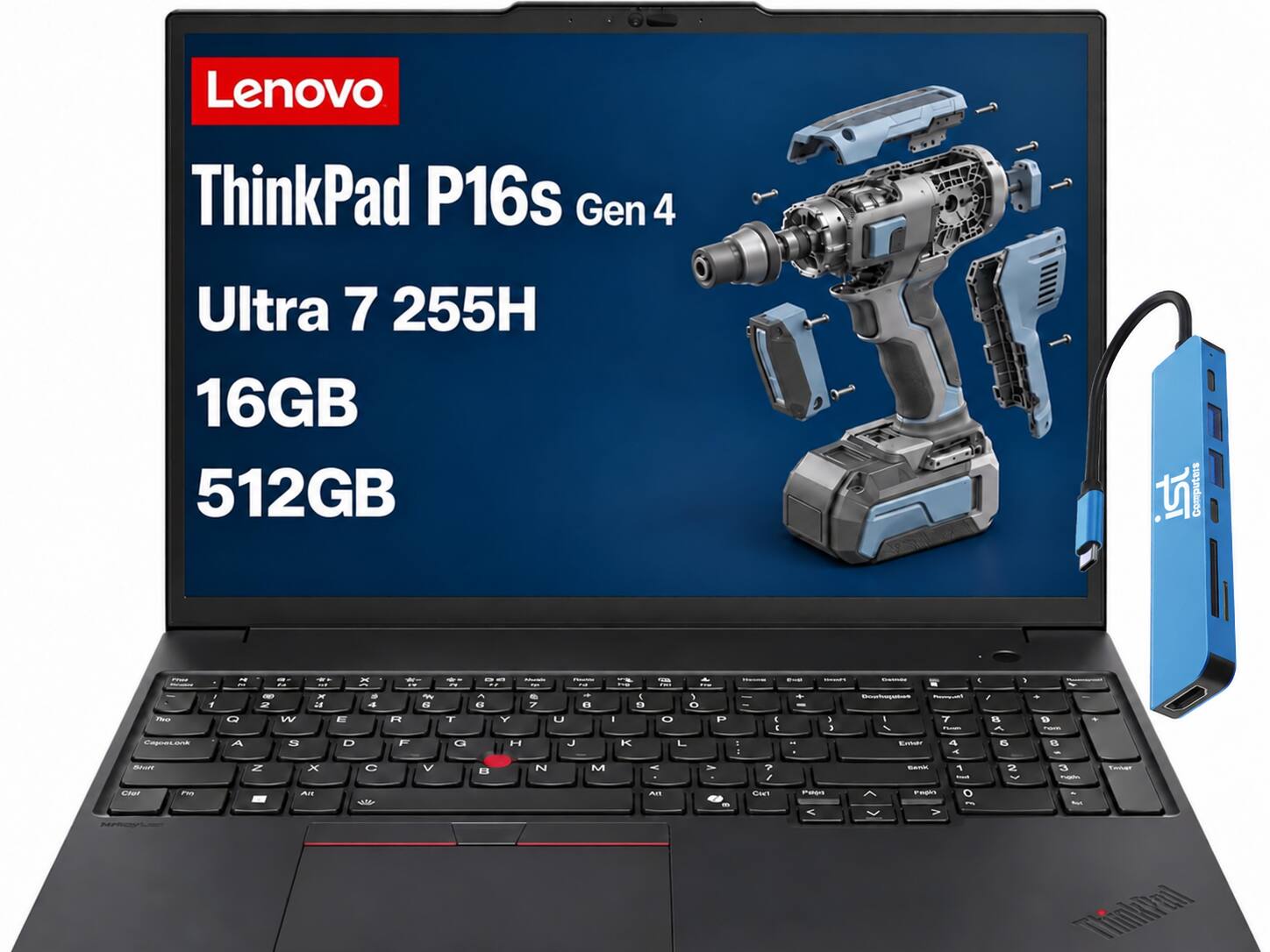 Lenovo ThinkPad P16s Gen 4  
Ultra 7 255H 16GB 512GB