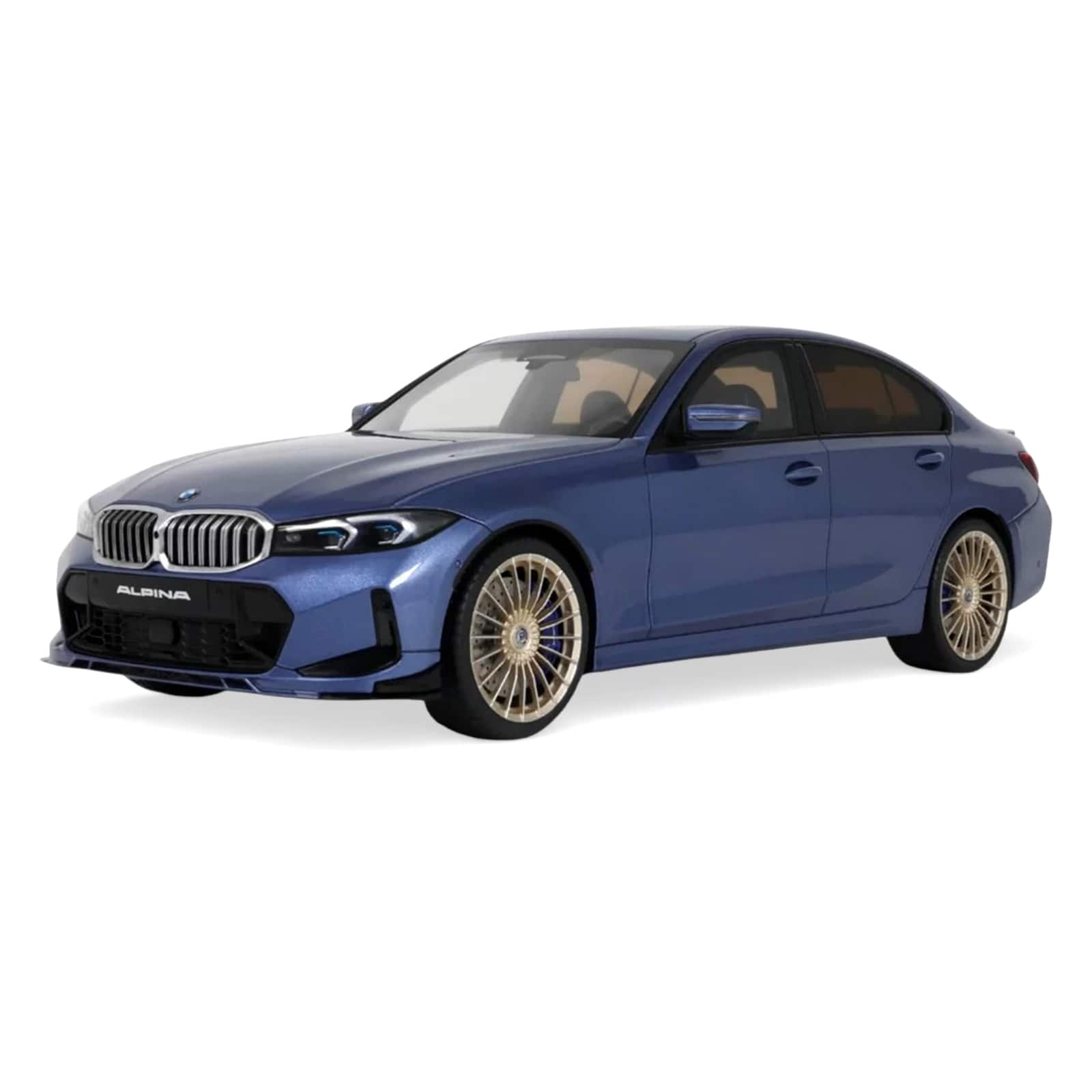 2024 BMW Alpina B3 GT Saloon Blue Metallic 1/18 Model Car by GT Spirit price history on PriceWatchPro