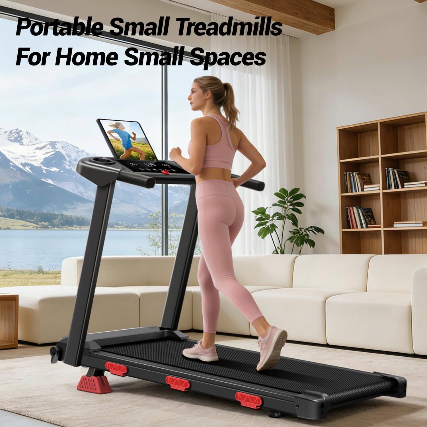 Portable Small Treadmills For Home Small Spaces