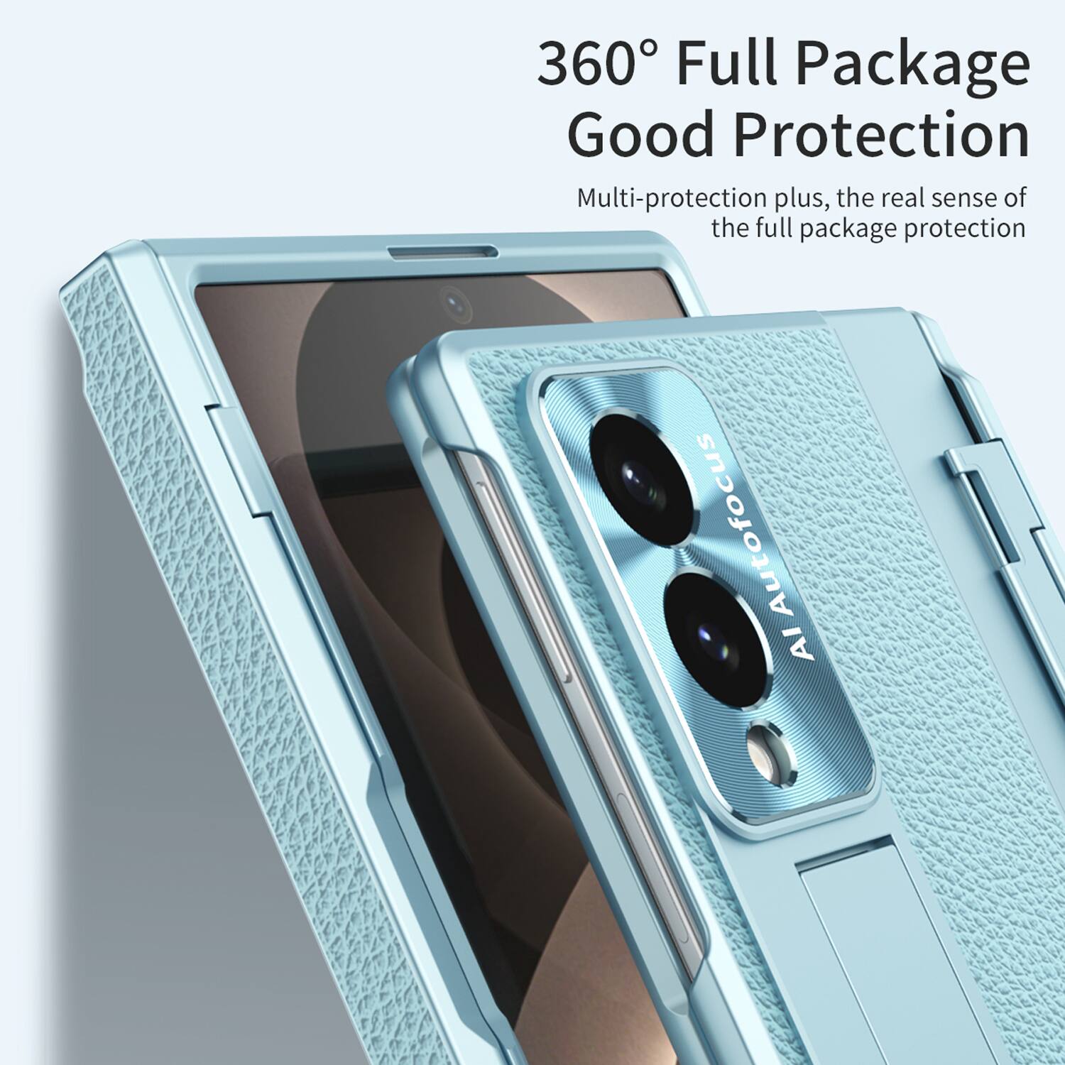 360° Full Package Good Protection  
Multi-protection plus, the real sense of the full package protection  
AI Auto Focus