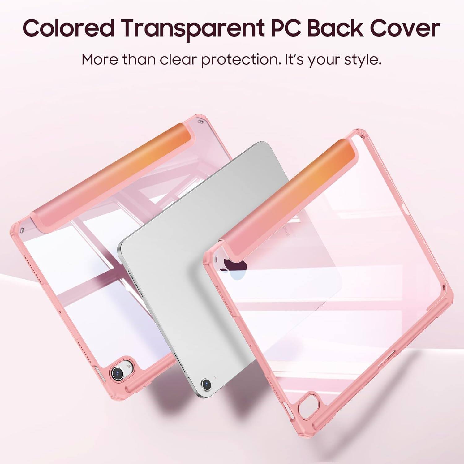 Colored Transparent PC Back Cover  
More than clear protection. It's your style.