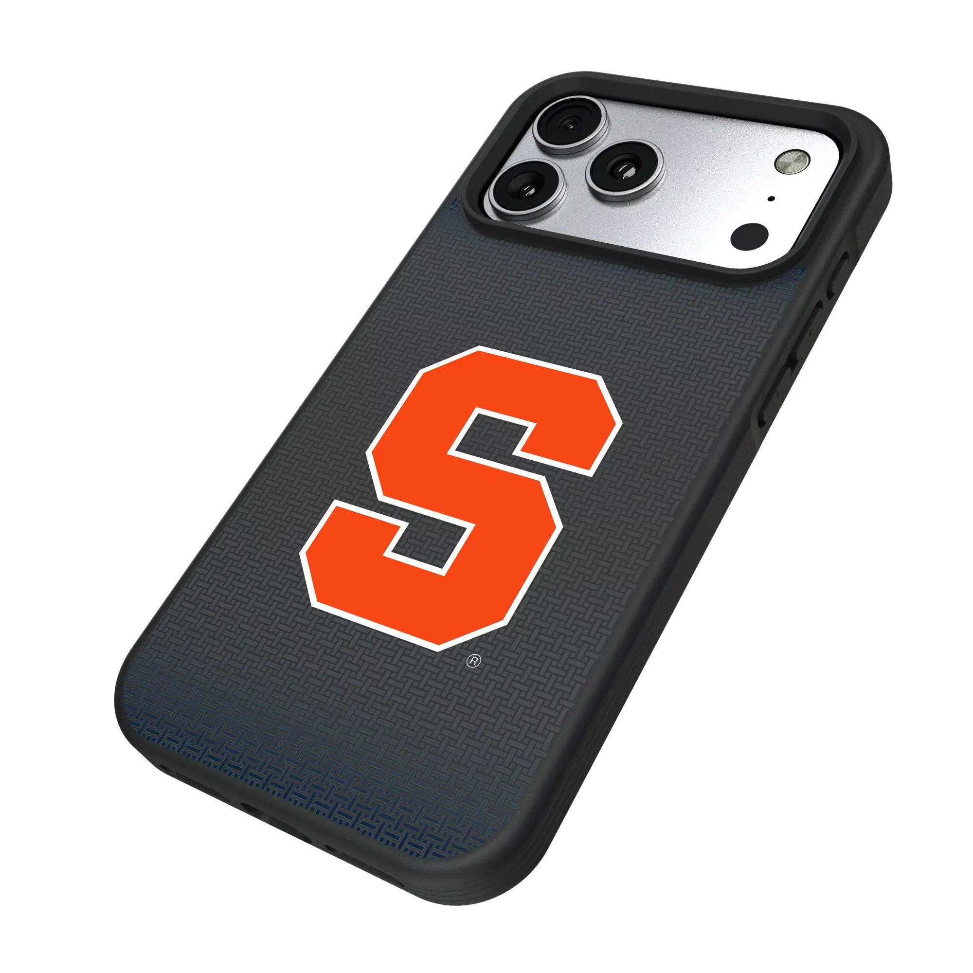 Alt View 1. Keyscaper - Syracuse Orange Bump Case with 8.2ft Drop Protection - 16 - Black.
