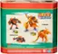 The box contains a set of Naruto Shippuden action figures, including characters like Kakashi, Kurama, and Gamakichi. The figures are made by Takaratomy and are designed for collectors and fans of the Naruto series. The box also includes a figure and a piece, making it a complete set for collectors to enjoy. The figures are made of plastic and are ready to play with, making them a great addition to any Naruto fan's collection.