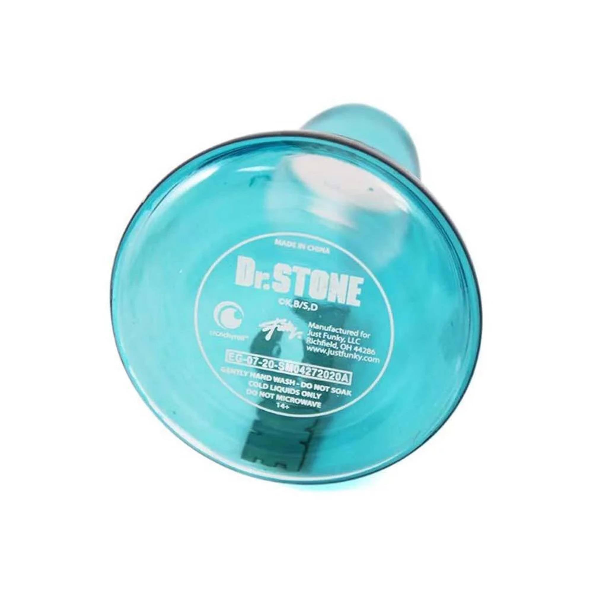 MADE IN CHINA  
Dr. STONE  
Dr. K.B/S,D  
Manufactured for  
Just Funky, LLC  
OH 44286  
www.justfunky.com  
EG-07-20-SM04272020A  
GENTLY HAND WASH COLD LIQUIDS  
DO NOT SOAK  
DO NOT MICROWAVE  
14+