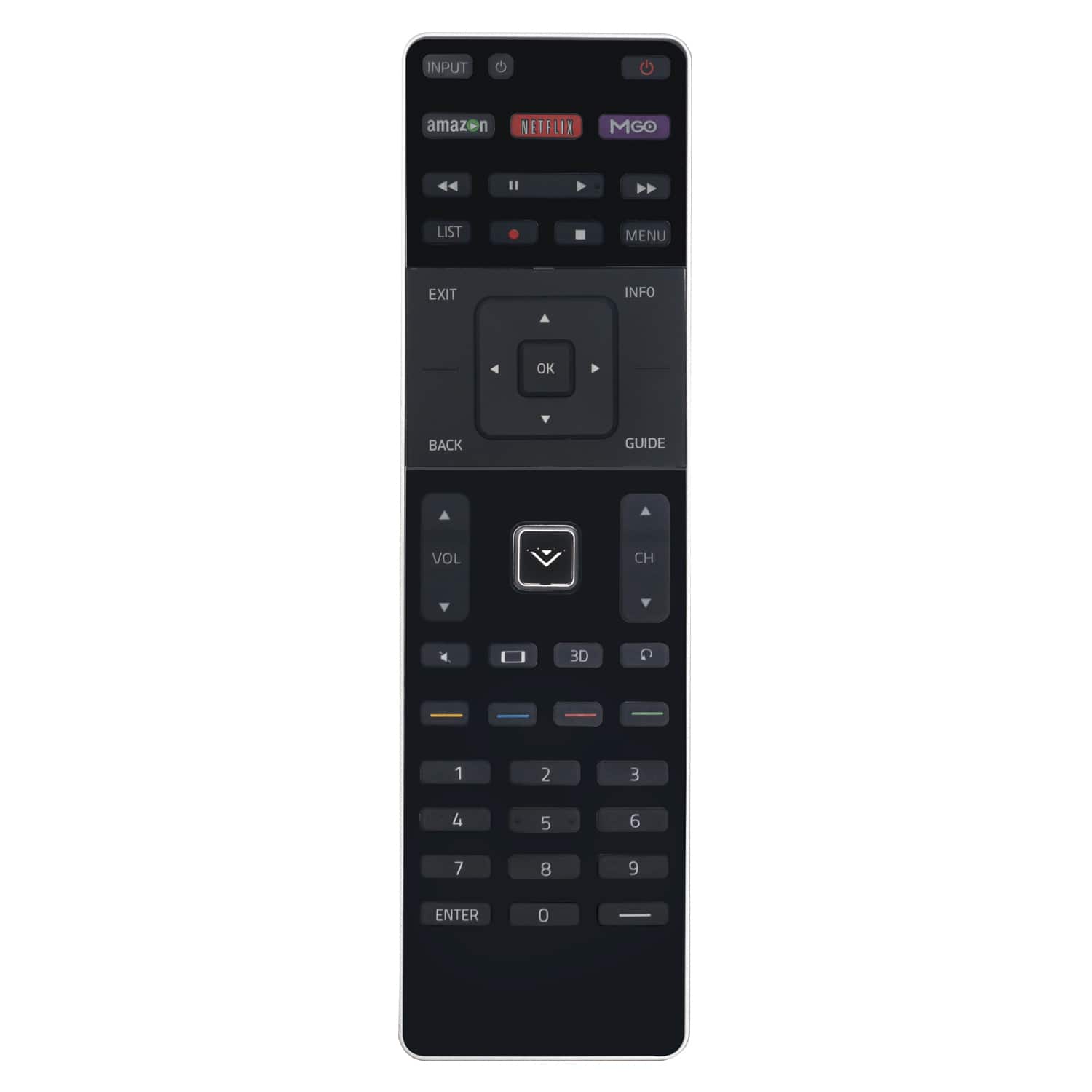 VINABTY - New XRT510 Replaced Remote Control Fits for All VIZIO M-series smart TV M321i-A2 M401i-A3 M471i-A2 M501D-A2 - Black