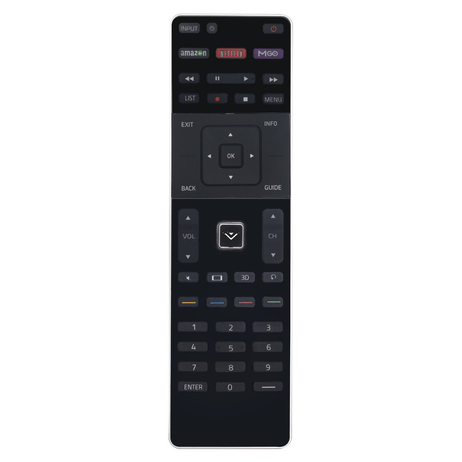 VINABTY - New XRT510 Replaced Remote Control Fits for All VIZIO M-series smart TV M321i-A2 M401i-A3 M471i-A2 M501D-A2 - Black