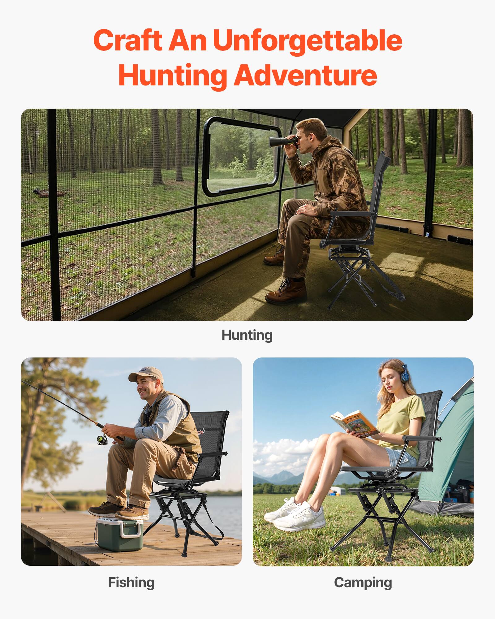 Craft An Unforgettable Hunting Adventure

Hunting

Fishing

Camping