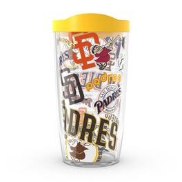 Tervis - San Diego Padres 16oz. All Over Wrap Tumbler With Lid - Multicolor