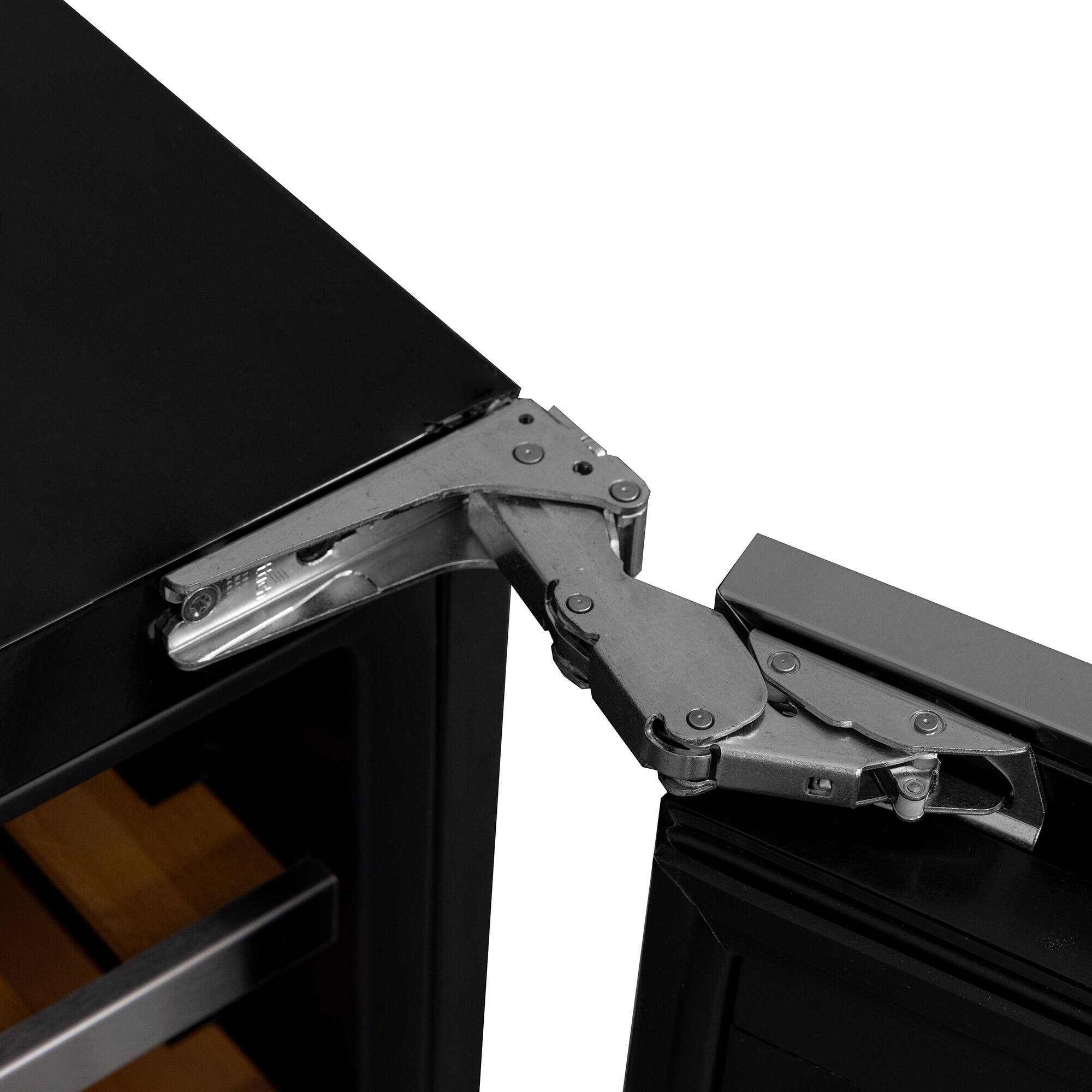 Alt View 3. Kucht - 24 in. Dual Zone 52-Wine Bottles Wine Cooler in Stainless Steel - Stainless Steel.