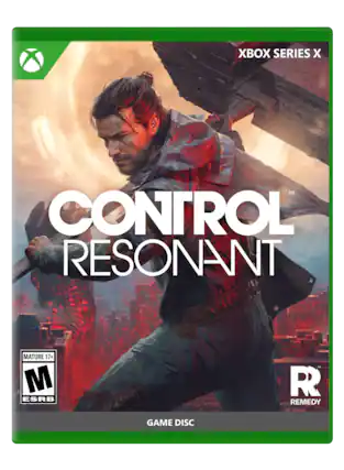 XBOX SERIES X
CONTROL RESONANT
MATURE 17+ M ESRB
R REMEDY
GAME DISC - M (Mature 17+)