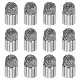 Unique Bargains - 12pcs 7mm Fiber Tip with External Thread for Capacitive Stylus Pen Replacement - Gray