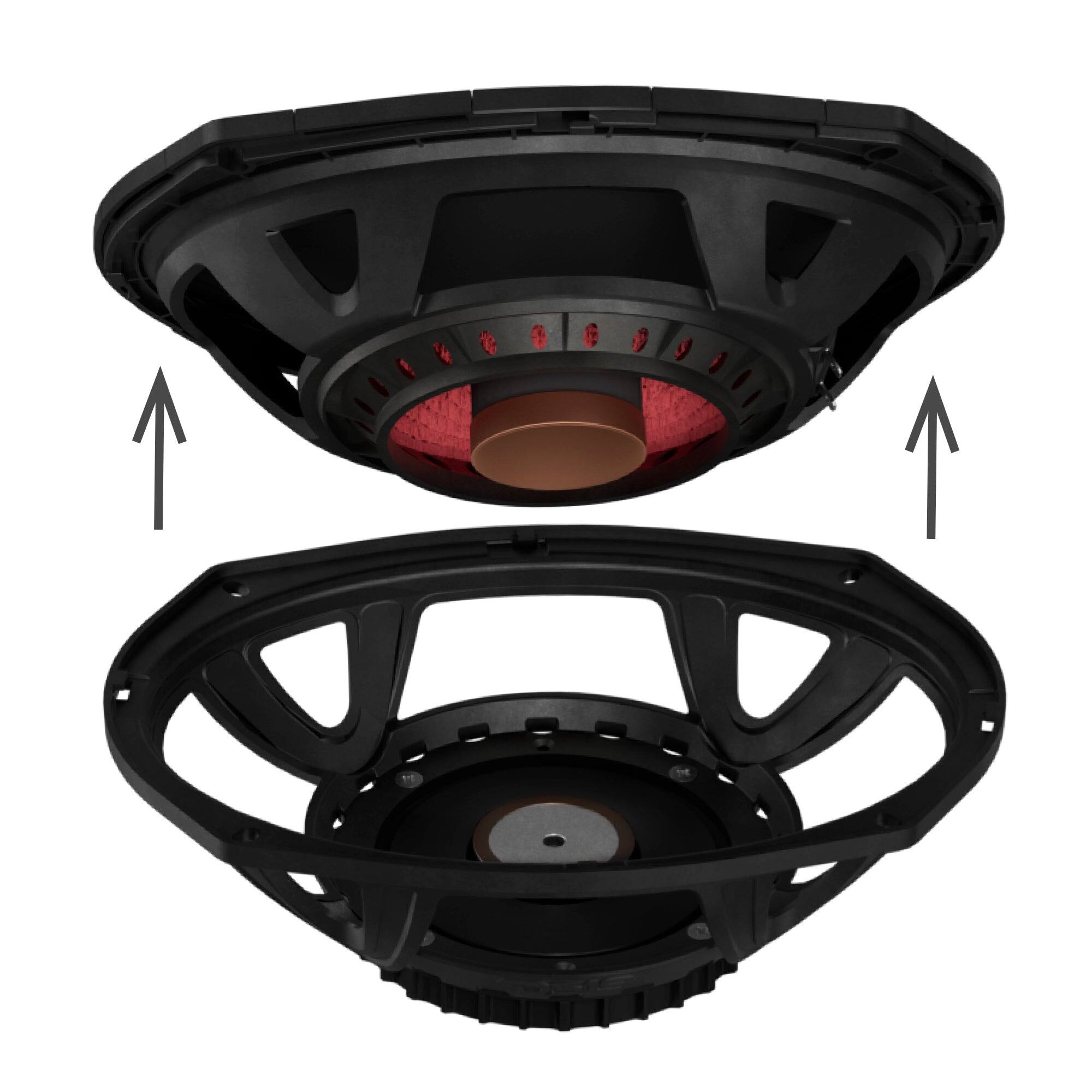 Alt View 3. DS18 Audio - PROJECT360 6x9" Neodymium Loudspeaker, 350W RMS 4-Ohm.