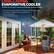 Angle. Honeywell - 320 Sq. Ft. Portable Air Cooler - Gray.