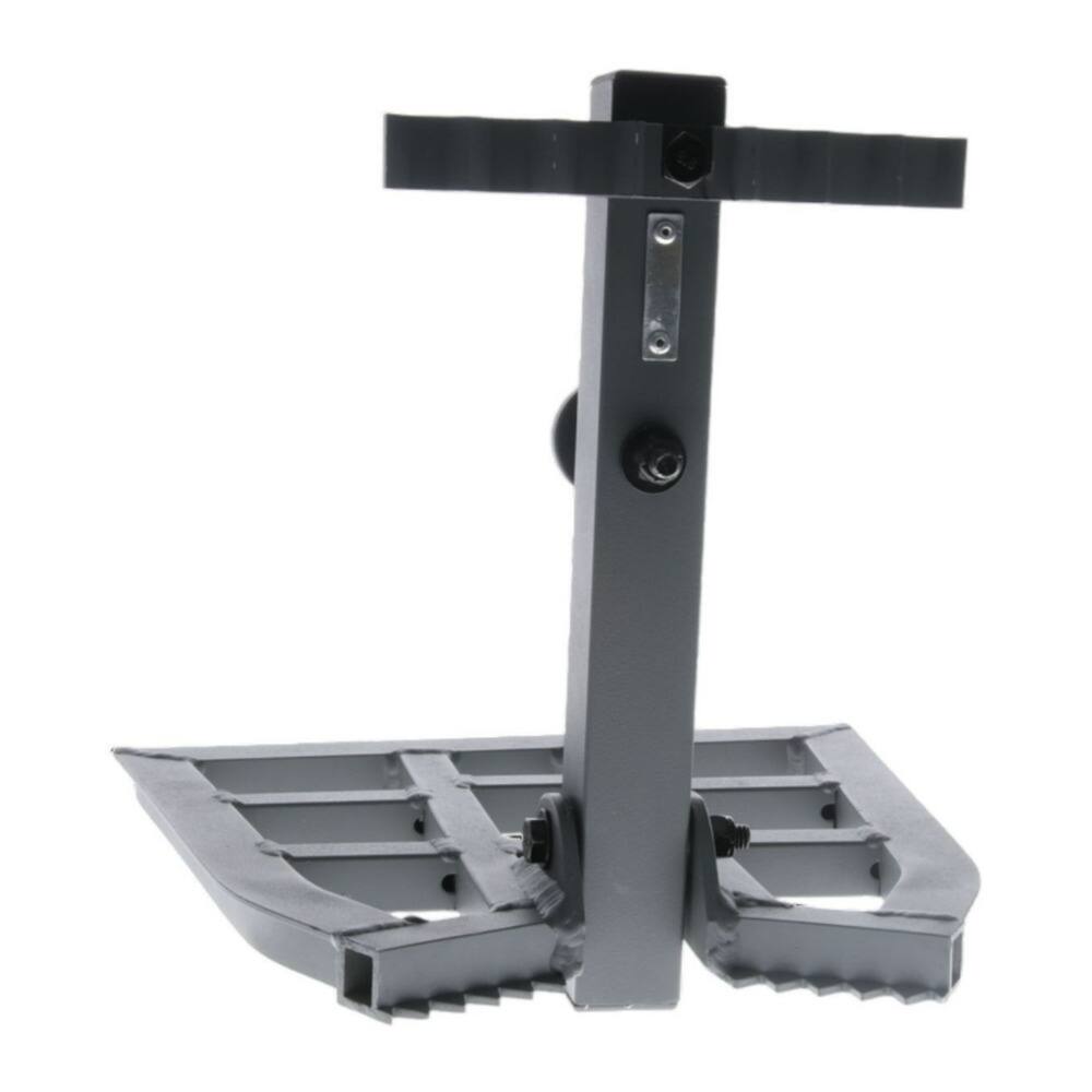 Back. Hawk - Hawk Helium Hammock Apex Platform with Tree Digger Teeth and Silent Attachment - Black.