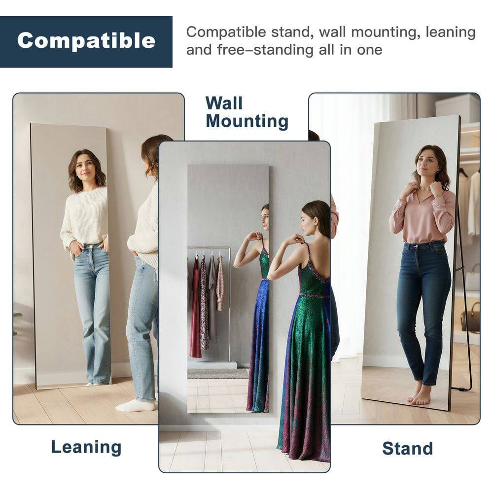 Compatible stand, wall mounting, leaning and free-standing all in one

- Wall Mounting
- Leaning
- Stand