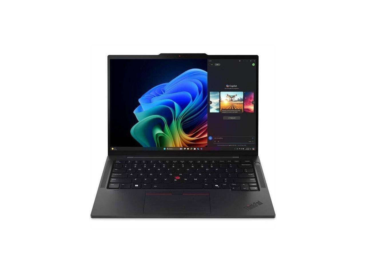 Angle. Lenovo - Lenovo ThinkPad T14s Gen 6 21QX000NUS 14" Touchscreen Copilot+ PC Notebook - WUXGA - 60 Hz - Intel Core Ultra 7 268V - Black.