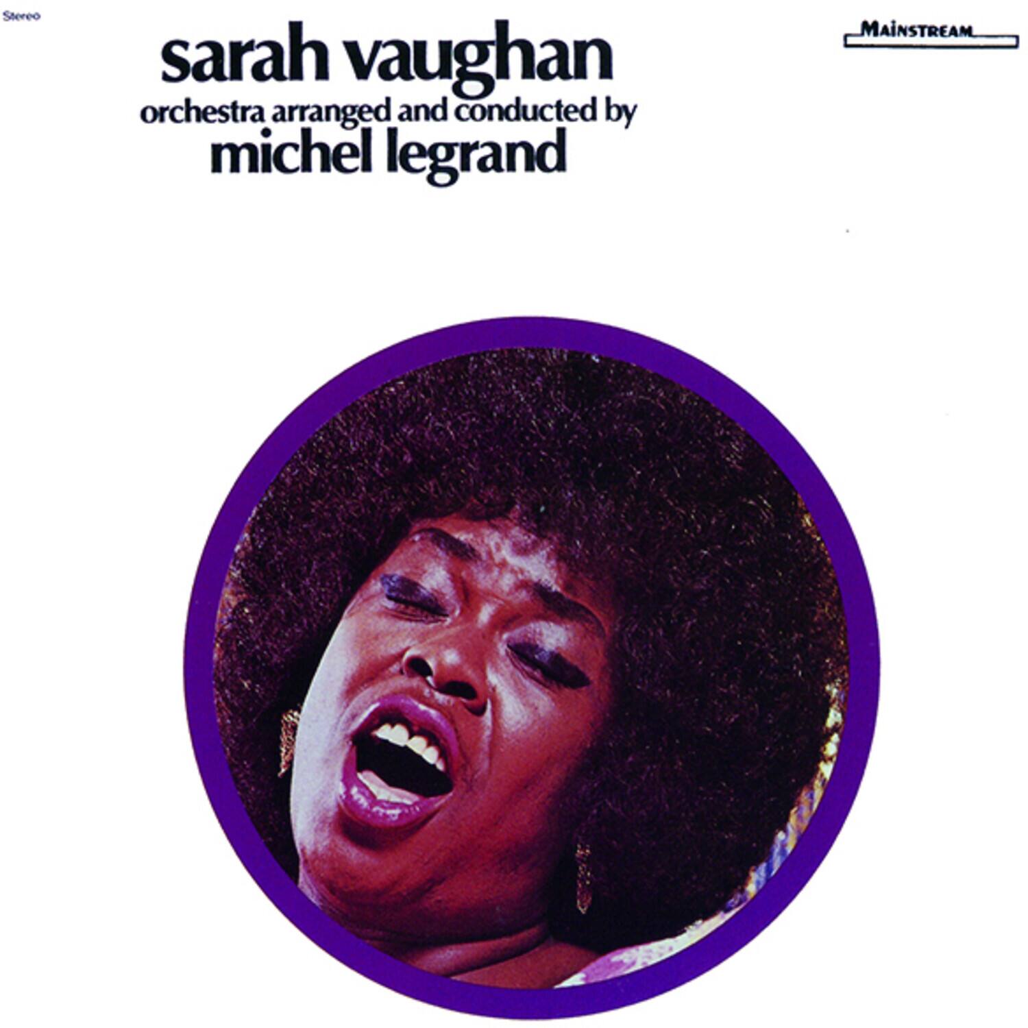 Stereo

sarah vaughan  
orchestra arranged and conducted by  
michel legrand

Mainstream