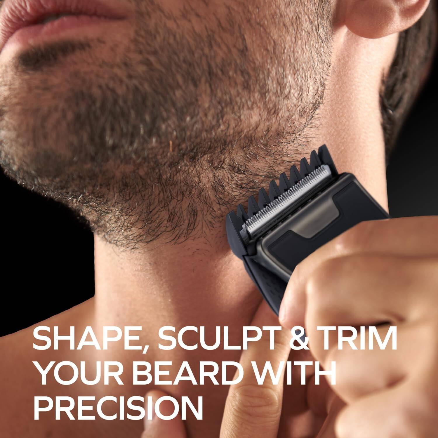 Shape, sculpt & trim your beard with precision.