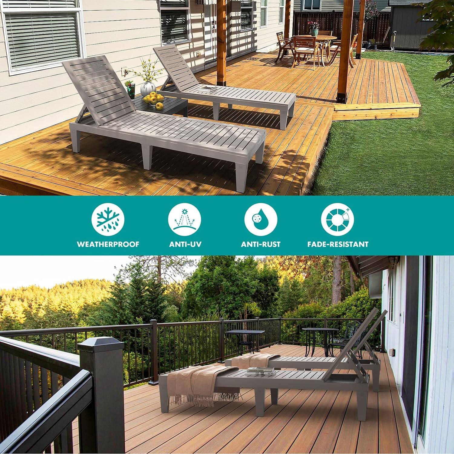 WEATHERPROOF ANTI-UV ANTI-RUST FADE-RESISTANT