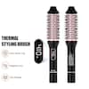 THERMAL STYLING BRUSH
- Anti-Scald Top
- Negative-Ion
- LED Display
OFF/ON
MADE IN CHINA
WARNING: SHOCK HAZARD. USE WHILE OFF/ON. LED Display