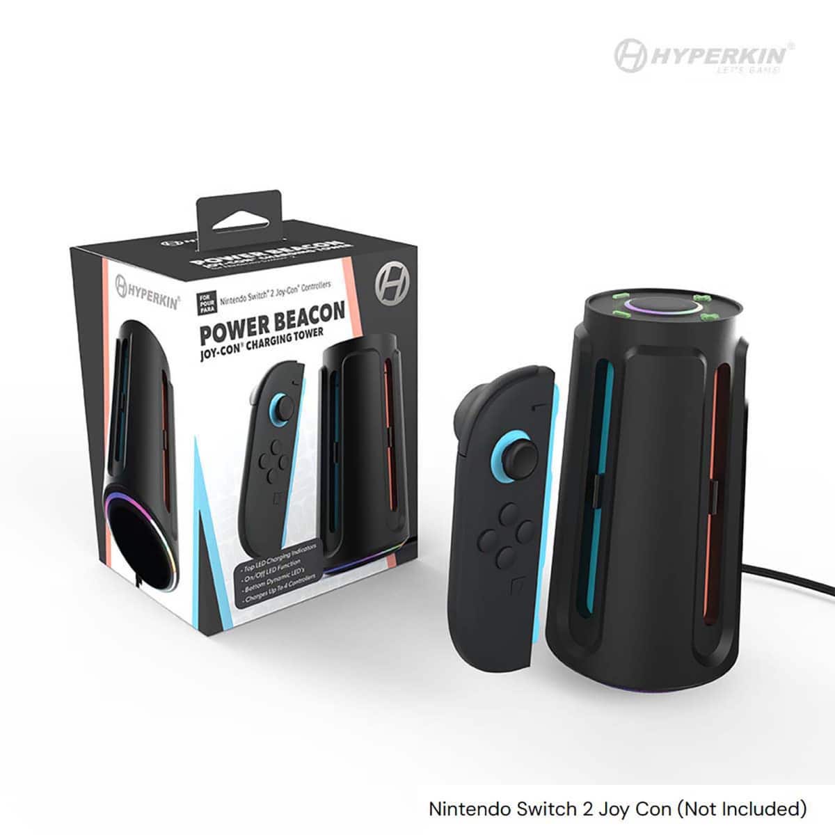 Hyperkin - "Power Beacon" Joy-Con Charging Tower - For: Nintendo Switch 2
