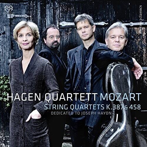 Mozart,W.A. / Hagen Quartett - Mozart: String Quartets K.387 & 458  - SUPER-AUDIO CD