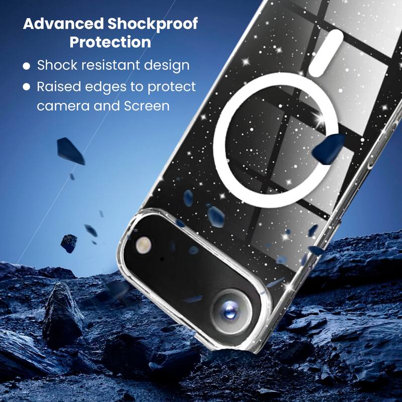 Advanced Shockproof Protection

- Shock resistant design
- Raised edges to protect camera and screen