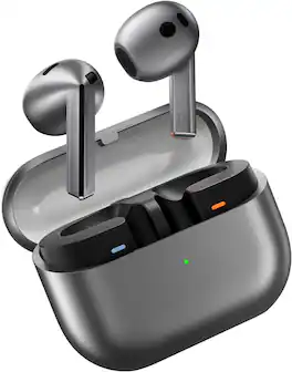 Samsung - Galaxy Buds3 Wireless Earbuds Sliver - Silver