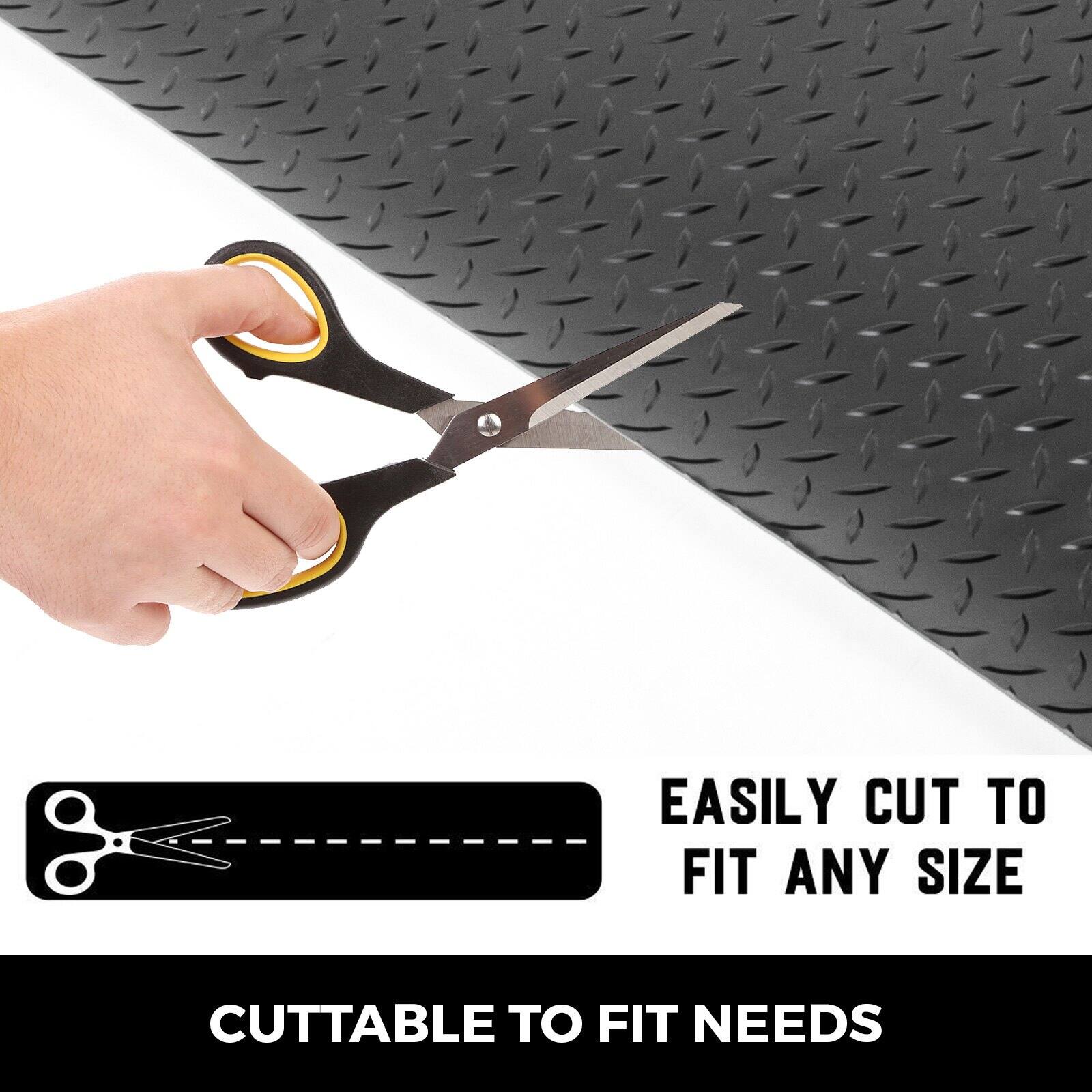 EASILY CUT TO FIT ANY SIZE  
CUTTABLE TO FIT NEEDS