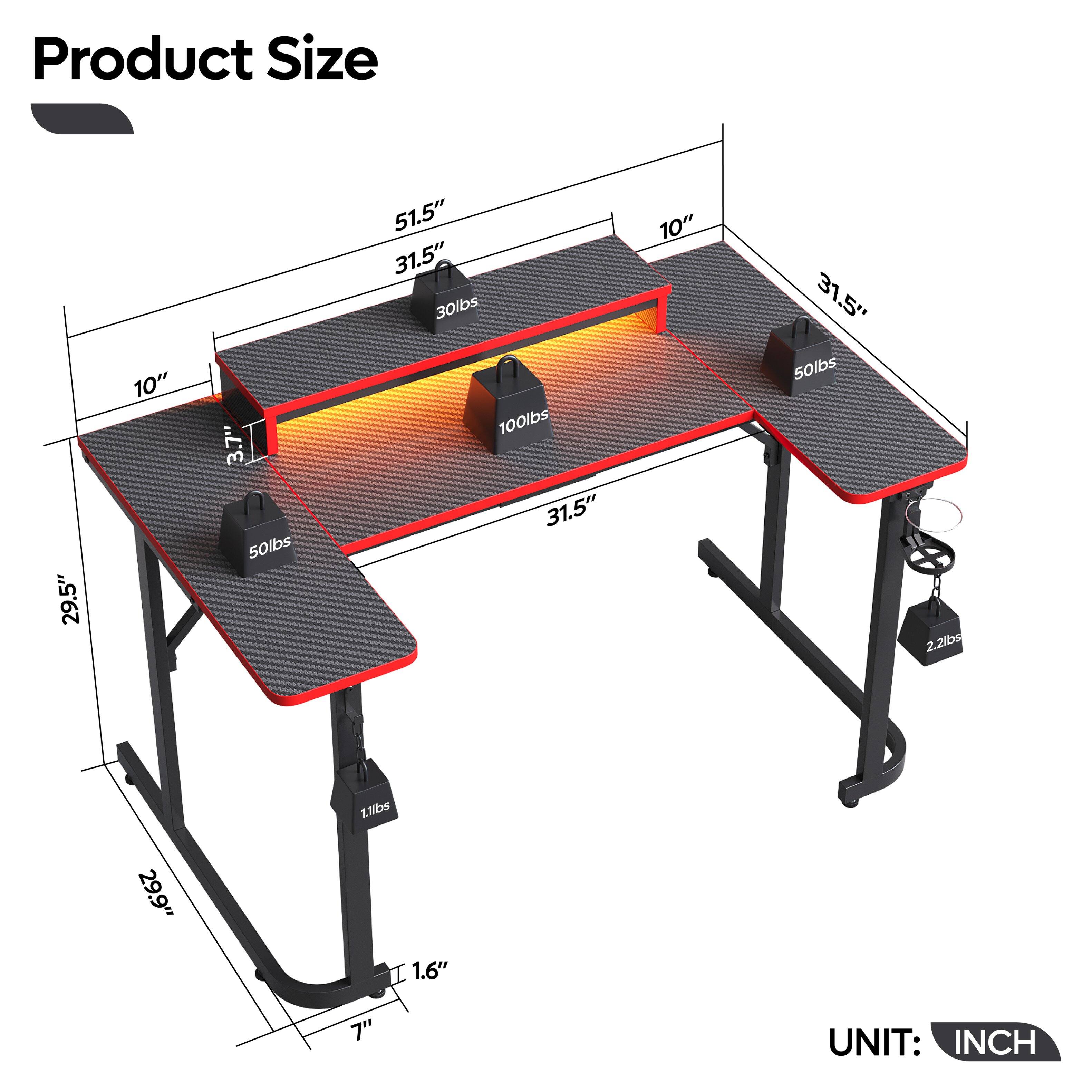 Product Size

- 29.5"
- 10"
- 3.7"
- 50lbs
- 51.5"
- 31.5"
- 30lbs
- 100lbs
- 31.5"
- 10"
- 31.5"
- 50lbs
- 2.28lbs
- 1.7lbs
- 29.9"
- 1.6"
- 7"

UNIT: INCH